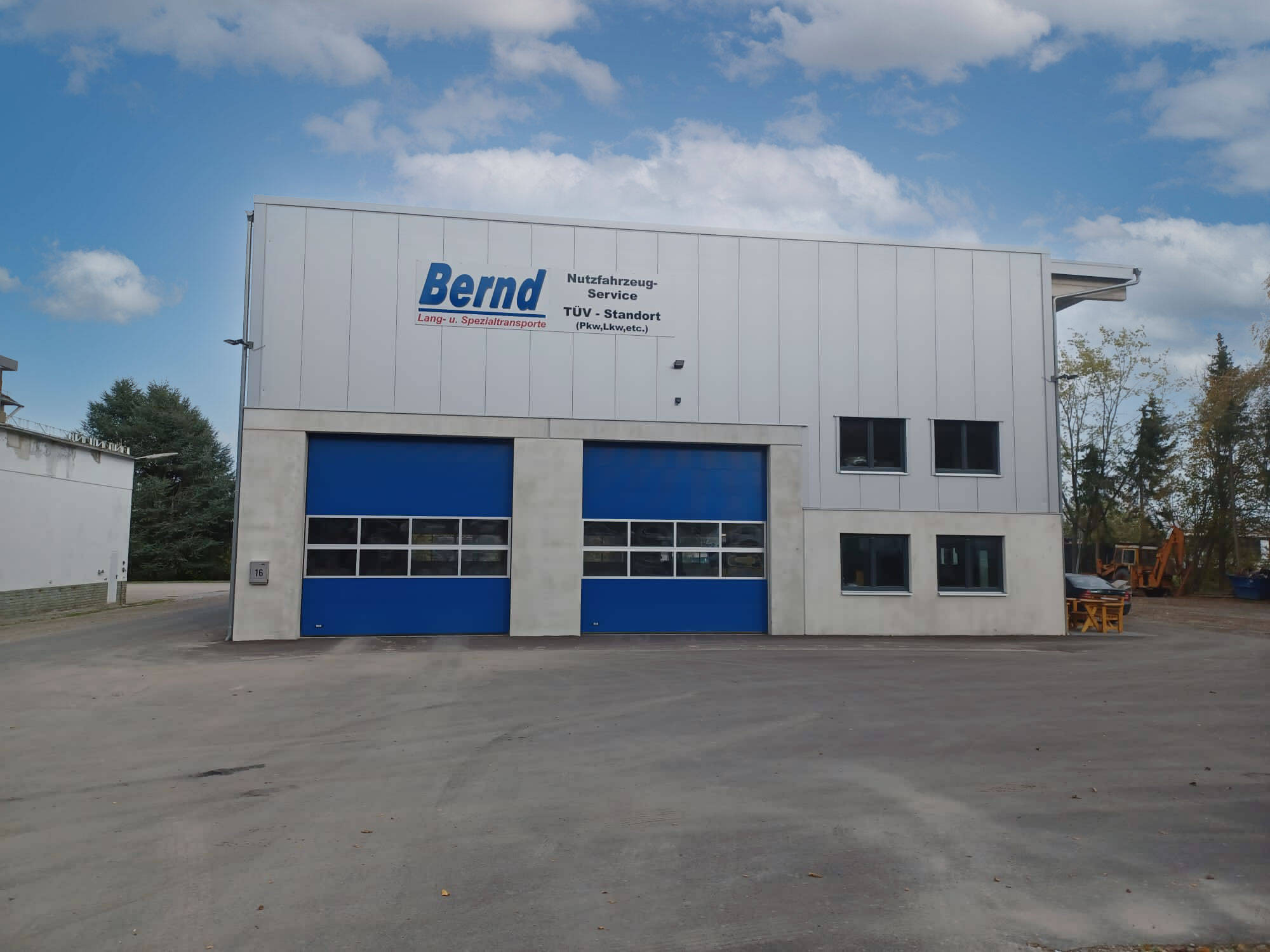 Bernd transporte werkstatt